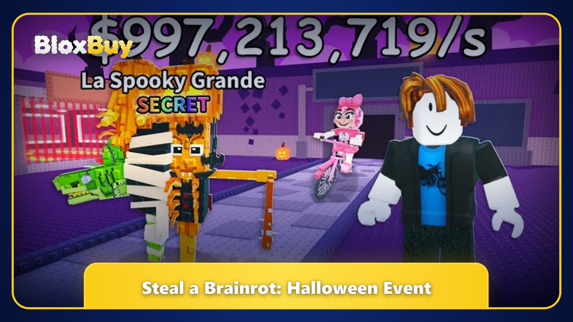 Steal a Brainrot Halloween Event 2025: Jacko Jack Jack & the Witch Fuse