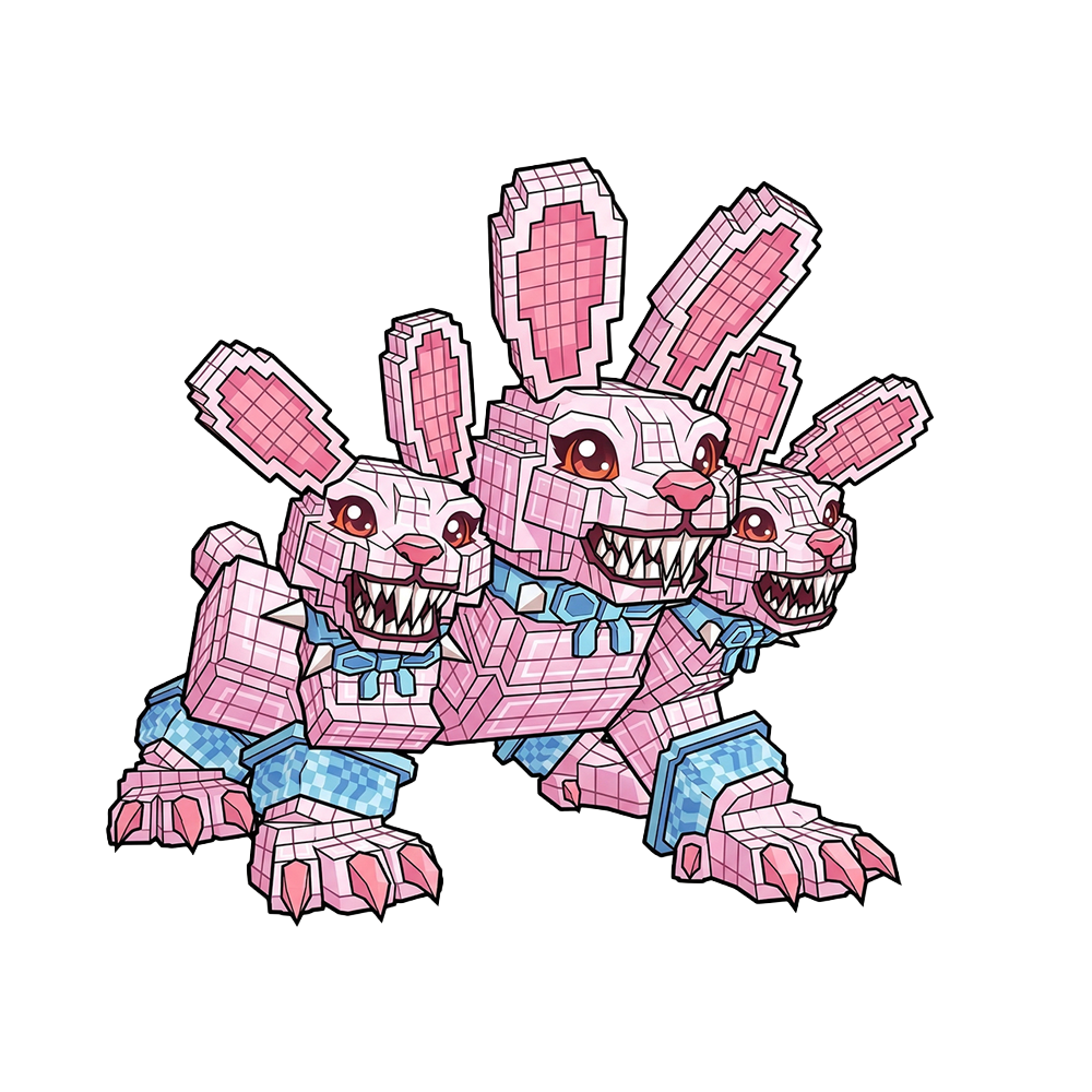 Hydra Bunny – Secret brainrot in Steal a Brainrot, available at BloxBuy