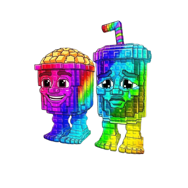 Rainbow Popcuru and Fizzuru