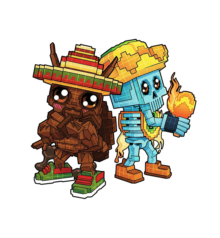 Los Amigos – Secret brainrot in Steal a Brainrot, available at BloxBuy