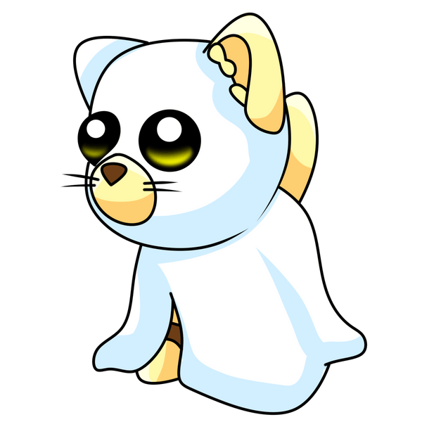 Ghostly Cat